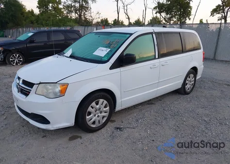2014 Dodge Grand Caravan Se z USA, uszkodzony, nr VIN 2C4RDGBG3ER401019